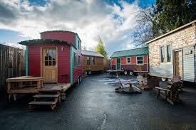 Http Tinyhousesgalore Tumblr Com Post 87141618331 The Skyline Tiny House In Portland Oregon Built Tiny House Vacation Tiny House Hotel Tiny House Village