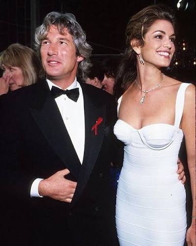 ICYMI: Cindy Crawford and Richard Gere were married from 1991 to 1995. Now, 31  years later, Cindy's daughter, Kaia Gerber, and Richard's son, Homer Gere,  are working alongside each other in FX's "
