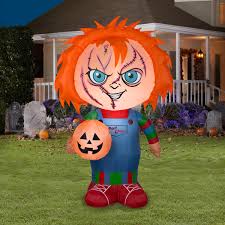 Universal Airblown Inflatable Chucky 5ft Tall Walmart Com
