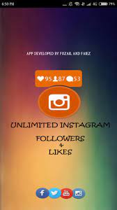 Aug 17, 2021 · download the latest version of followers gallery mod apk. Unlimited Instagram Followers And Likes For Android Apk Download