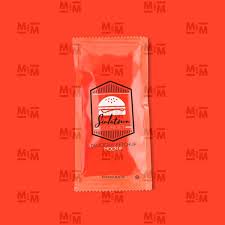 ✓ free for commercial use ✓ high quality images. Ketchup Sauce Packet Mockup Free Download