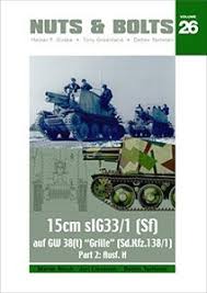 The 15 cm sig 33 (schweres infanterie geschütz 33, lit. Grille 15cm Sig 33 1 Sf Ausf H Sd Kfz 138 1 Book Hobbysearch Hobby Magazine Store
