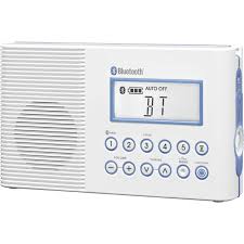 Amazon Com Sangean H202 Am Fm Weather Digital Tuned Waterproof Shower Radio With Bluetooth Electronics Weather Radio Digital Showers Weather Alerts