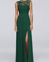 Women S Davids Bridal Juniper Dark Green Bridesmaid Dress Black Lace Bridesmaid Dress Plum Bridesmaid Dresses Dark Green Bridesmaid Dress