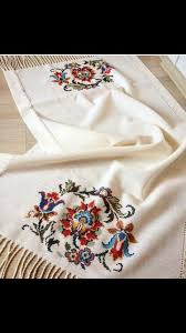 Isleme Masa Ortusu Salvabrani Crochet Table Runner Pattern Cross Stitch Samplers Cross Stitch Flowers
