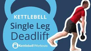 Kettlebell Single Leg Deadlift