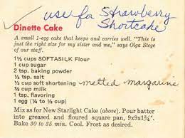 Extraordinary Stories From An Ordinary Guy The It S Time Again For Dinette Cake Story Cake Story One Egg Cake Recipe Paper