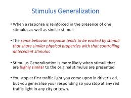 Stimulus Control Ppt Download