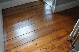 Victorian Wooden Plank Floor Finished With Osmo Polyx Oil Tints In Amber 3072 By Simply The Nest A Uk Rustic Flooring Pine Wood Flooring Rustic Wood Floors