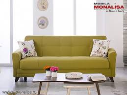 Canapea Verde 3 Locuri Extensibila Cu Lada Lenjerie Star High School Art Room Home Decor Furniture