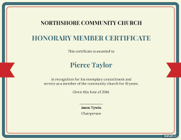 Legal forms & contracts, estate planning forms Free Honorary Church Member Certificate Template Word Template Net