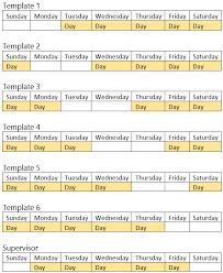 Working out 24/7shift patterns in excel ~ work shift schedule timetable template for excel. Top 3 Schedule Examples For 24x7 Coverage With 8 Hour Shifts