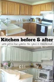 Improve A Small Kitchen With Small Updates And Diy Ideas Our House Now A Home Updated Kitchen Kitchen On A Budget Small Kitchen