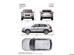 Audi Q5 2009 Dimensions Audi Q5 Audi Sports Sedan