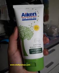 Berikut 3 rekomendasi sunscreen untuk kulit berminyak dan berjerawat! Blog Rasmi Shafiq Raduan Review Aiken Sunscreen Berwajah Baru