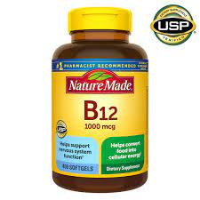 It's got 1000 mcg of vitamin b12 per serving, but it doesn't exactly distinguish itself from the crowd. Nature Made Vitamin B12 1000 Mcg 400 Softgels Costco