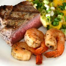 Surf And Turf For Two Recipe Recipes Steak And Shrimp Surf And Turf