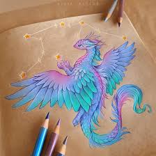 Star Bringer By Alviaalcedo On Deviantart Cute Dragon Drawing Dragon Artwork Dragon Art