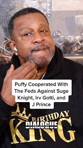Diddy's ex-bodyguard Gene Deal says Puffy cooperated with The Feds against  Suge Knight, Irv Gotti , and J Prince., Subscribe to The Art Of Dialogue  YouTube channel for full interviews. , #reels ...