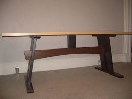 Cheap Easy Low Waste Trestle Table Plans Trestle Table Plans Trestle Table Table Plans
