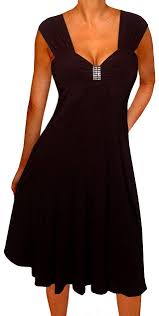 Amazon Prime Day Sale Offer Womensfashioncasual Plus Size Cocktail Dresses Plus Size Black Dresses Black Empire Waist Dress