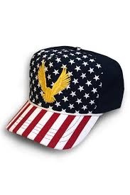 Freedom 2020 Hat Trump Make America Great Again Committee Hats Gold Eagle Stripe Print