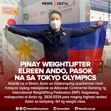 Elreen ann ando (born november 1, 1998) is a filipino weightlifter. News5 As Of June 12 Si Elreen Ando Ang Ika 11 Atletang Facebook