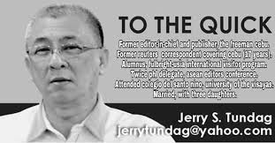 JERRY S. TUNDAG ARTICLES (@jerrytundagToTheQuick) • Facebook