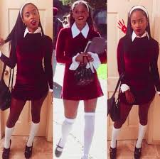 She's finally getting her own movie, but we already know the black widow would make a perfect halloween costume. Classic Movie Costume Blk Women In Costume Blkwmincostume Twitter Blackwomen Clueless Costume Clueless Halloween Costume Black Girl Halloween Costume