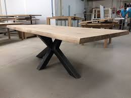 eetkamertafel tafel kruispoot boerderij eetkamer