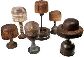Wood Hat Forms Set Of 6 Vintage Hat Boxes Vintage Hat Display Hat Display