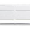 Seven drawers offer ample storage space. 1