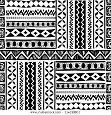 Black And White African Art Black And White Tribal African Seamless Background African Pattern Design Geometric Stencil African Pattern