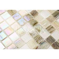 Great for creating any type of mosaic art. Iridescent Beige Cream Glass Mosaic Tile For Kitchen Decorative Materials China Iridescent Glass Mosaic Iridescent Glass Tile Made In China Com