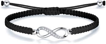 About infinity merchandise kpop shop. Popular J Endear Infinity Bracelet For Women Hand Braided Rope Bracelet With 925 Sterling Silver Infinity Sign Infinite Friendship Love Personalized Handmade Jewelry Adjustable Black Hot Limited Edition Www Assistenzaazpc It