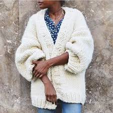 Cardis As Jackets Genius Bigchunkyknits Annedelajartre Paris We Are Knitters We Are Knitters Embroidered Labels Big Wool Chunky Knitting