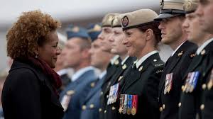 Prior to the unification of the canadian armed forces, the uniforms of the canadian army, royal canadian air force (rcaf) and royal canadian navy (rcn). Jean Bids Teary Farewell As Military Commander In Chief Ctv News