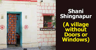 Image result for PIC OF VILLAGE SHANI SHINGNAPUR