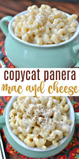 The king of all cheeses when it comes to coating your noodles. Copycat Panera Mac And Cheese Recipe Shugary Sweets