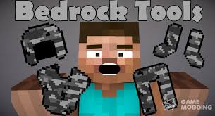 Este mod te agrega la posibilidad de poner craftear la piedra madre o bedrock con 4 diamantes y 5 de obsidiana la podrás craftear y aparte . Bedrock Tools For Minecraft