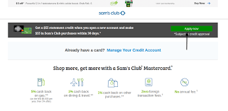 The sam's club business mastercard provides cash back rewards for typical business and travel expenses: Www Samsclub Com Manage Your Sam S Club Credit Card Online