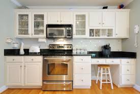 The national kitchen and bath association recommends that the bottom of the microwave should be no higher than 54 inches above the floor, which would allow for 18 inches of clearance between the microwave and the typical cooktop height of 36 inches. Cleaning A Microwave Over A Stove Thriftyfun