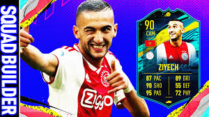 Chelsea signing hakim ziyech named in fifa 20 eredivisie totssf. Fifa 20 Hakim Ziyech Squad Builder Thumbnail On Behance