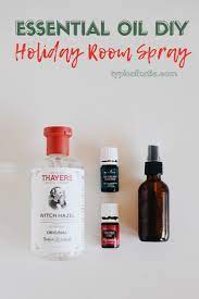 Diy Essential Oil Holiday Room Spray 12 Days Of Tutorials Katie Crenshaw Essential Oils Room Spray Diy Room Spray Essential Oils Diy Essential Oils