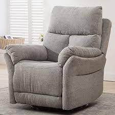 Amazon Com Anj Swivel Rocker Fabric Recliner Chair Reclining Chair Manual Single Modern Sofa Home Theater Seatin Home Theater Seating Sofa Home Modern Sofa