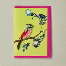 Browse all printable greeting cards to make your selection; Embroidered Bird Blank Greeting Card By Petra Boase Restoration Yard
