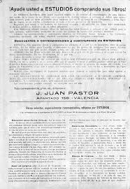 Estudios : revista ecléctica (Valencia). Núm. 95, julio de 1931