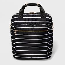 Black And White Striped Backpack Purse Pin On Products