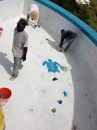 Check spelling or type a new query. Inlaid Pool Tile Designs Pool Edge Mosaic Pool Diy Swimming Pool Outside Pool