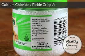 Features bernardin pickle crisp is a convenient and safe solution for making crispier homemade pickles without pickling lime one bottle yields about 80 litres of crispy pickles easy to use, just measure and add to the jar of pickles Calcium Chloride Aka Pickle Crisp Healthy Canning